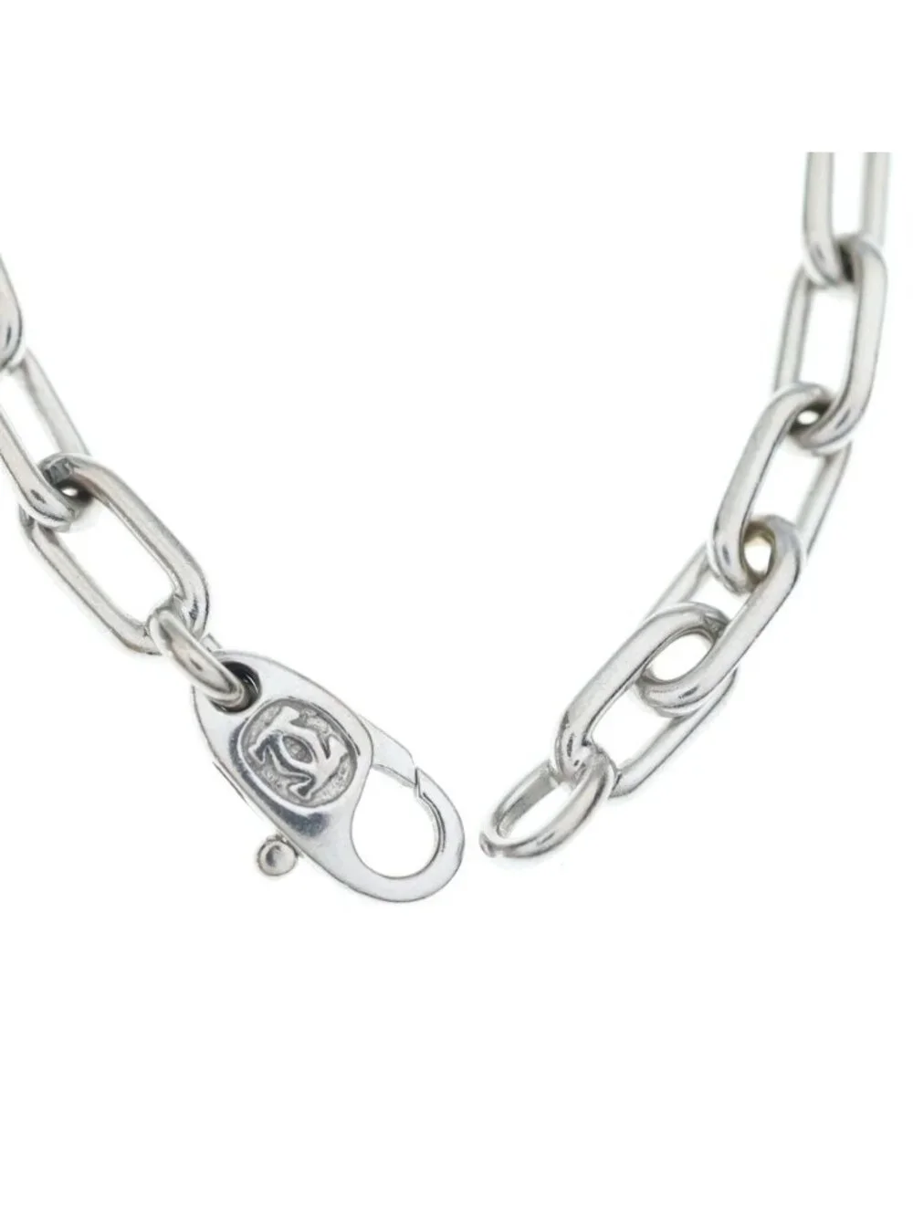 Cartier 18k White Gold Link Bracelet